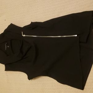 WHITE HOUSE AND BLACK MARKET zip vest size L